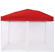 For Use With A 10 X 10&#39; Patio Gazebo And Tent, Tappio Mosquito Net With ... - £46.73 GBP