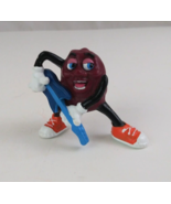 Vintage 1988 Calrab California Raisins Playing Guitar 2&quot; Collectible Figure - $8.07 CAD