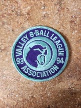 Valley 8-Ball League Association 1993-94 VNEA Pool League Patch  - $8.52