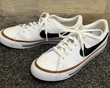 Nike Court Legacy DA5380-102 Youth Kids White Desert Ochre Shoes Size 5.5Y - £38.22 GBP