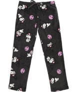 Sanrio Kuromi All Over Women&#39;s Plush Fleece Sleep Pajama Pants with Pockets - £19.61 GBP