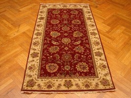 New Traditional Wool Rug 4x8 Dense &amp; Lustrous PIX-12821 - £666.13 GBP