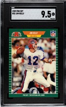 1989 NFL Pro Set - Jim Kelly* - NFL Buffalo Bills Football Card #22 HOF SGC 9.5* - £29.42 GBP