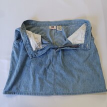 Faded Glory FG13-0542 Ladies Blue Cotton Denim Skirt Size 16 Waist 34" image 8