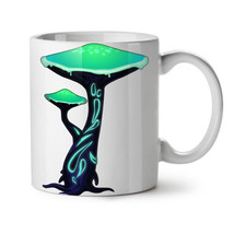 Toxic Mushroom Print NEW White Tea Coffee Mug 11 oz | Wellcoda - £12.57 GBP