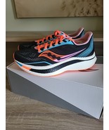 Saucony Endorphin Pro Running Athletic Shoes Women&#39;s Future Black Neon S... - $149.30 CAD