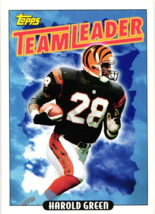 Cincinatti Bengals Harold Green 1993 Topps Team Leaders 262 NFL USC Gamecocks - £0.77 GBP