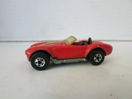 Mattel Hot Wheels Diecast Car 1982 Red Cobra Convertible Sports Car Malaysia H2 - £2.86 GBP