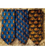 EC Neck Ties POOH Collection. (3) Pre-owned Winnie the Pooh &amp; Tigger - $356.50 MXN