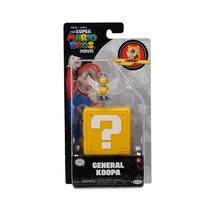 Jakks Pacific Super Mario Bros Movie General Koopa Mini Figure 1.25&quot; - Nib - £7.18 GBP