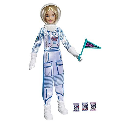 Barbie Space Discovery Astronaut Doll, Blonde, in Spacesuit with Helmet, Gloves, Item image 5