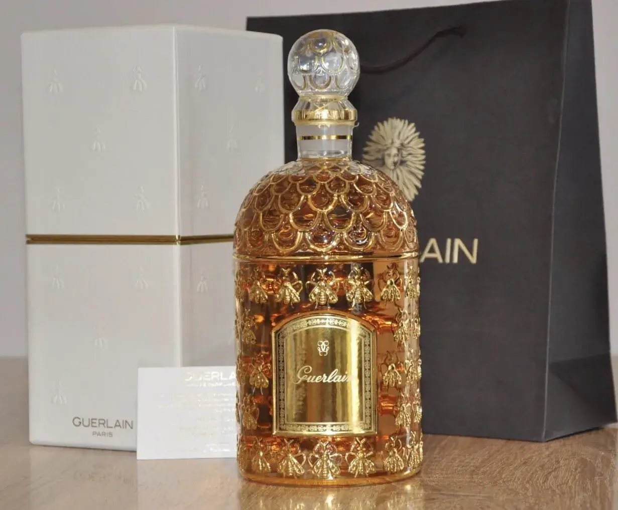 Guerlain MON GUERLAIN EDP 1000ml / 1lt., Gold Bee Bottle - £2,456.95 GBP