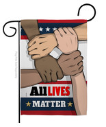 All Lives Matter - Impressions Decorative Garden Flag - £15.63 GBP