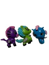 Hatchimals Purple Zebra. Green Unicorn Pony, Blue Seahorse Figures Collectibles - £6.19 GBP