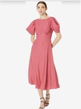 Ted Baker Mid Pink Tulipi Panelled Midi Tea Dress 100% Viscose 2 US 8-10 $335 - £38.95 GBP