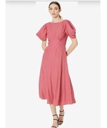 Ted Baker Mid Pink Tulipi Panelled Midi Tea Dress 100% Viscose 2 US 8-10... - £39.11 GBP
