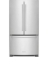 KitchenAid - 20 Cu. Ft. French Door Counter-Depth Refrigerator Stainless... - £1,296.16 GBP