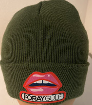 FORAY GOLF Men’s Green Beanie One Size - £10.93 GBP