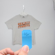 OK State Cowboys T-Shirt Gray Orange Oklahoma OSU XL - £7.02 GBP