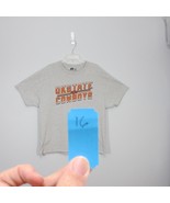 OK State Cowboys T-Shirt Gray Orange Oklahoma OSU XL - £7.04 GBP