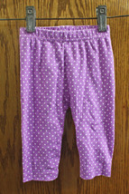 Children&#39;s Place Purple Polka Dot Pants - size Girls 3-6 Months - $8.99