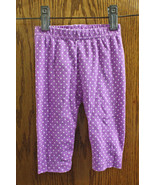 Children&#39;s Place Purple Polka Dot Pants - size Girls 3-6 Months - £6.71 GBP