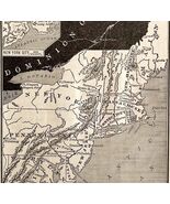 1904 Map The Northern States In The Revolution Art Antique Print DWN10F - €23,61 EUR
