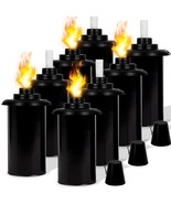 8 Pack Torch Canisters 12 Oz. Outdoor Torch Replacement Canister Bamboo ... - £51.39 GBP