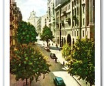 Zankovetskaya Street Vista Ucraino Republic Unp Continental Cartolina O21 - $6.78