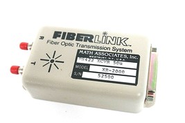 FIBER LINK XR-2000 FIBER OPTIC TRANSMISSION SYSTEM RS422 XCVR 50u, XR2000 - $65.95