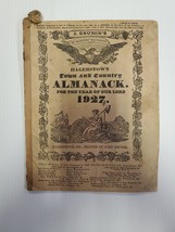 Hagerstown Vintage Agriculture Almanac 1927 J.  Gruber&#39;s  Maryland - £9.87 GBP