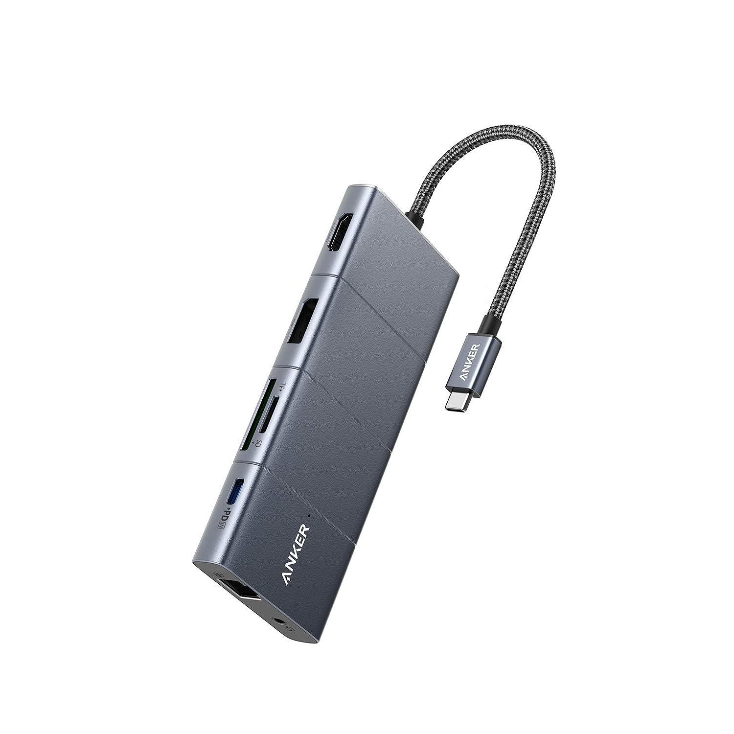 Anker Usb C Hub, Powerexpand 11-In-1 Usb C Docking Station, With 4K@60Hz Hdmi An