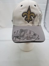 New Orleans Saints Reebok Super Bowl XLIV Trophy Champions fitted Hat - £14.38 GBP