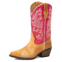 Forastero ladies western leather boots Pink - $146.00