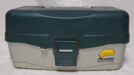 Plano Tackle Box 3 Tray Fishing Tools Storage Organizer Lures Bait Tools... - $41.59 CAD