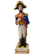 Antique SCHEIBE ALSBACH Napoleon Soldier MICHEL NEY German Porcelain Fig... - £149.22 GBP