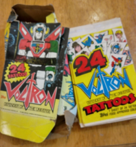 17 Packs Topps Voltron Tatoos + Box - $79.20