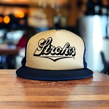 VTG Stroh&#39;s Beer Foam Snapback Trucker Hat Beautiful Condition - £12.97 GBP