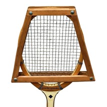 Spalding Wooden Tennis Racquet with Press PANCHO GONZALES AUTOGRAPH Vintage - £16.50 GBP
