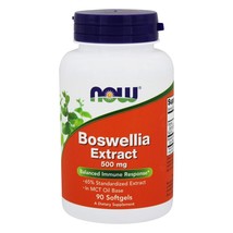 NOW Foods Boswellia Extract Balanced Immune Response 500 mg., 90 Softgels - $18.05