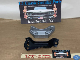 Oem 73 Cadillac Eldorado A/C Compressor Mounting Brackets Support #1492985 - £109.01 GBP
