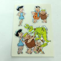 The Flintstones Fred Barney Betty Vending Machine Sticker Prism 1990&#39;s V... - $313.20 MXN