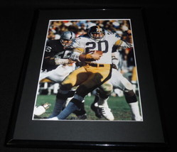 Rocky Bleier Framed 11x14 Photo Display Steelers vs Raiders - £27.24 GBP