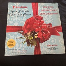 Firestone Your Favorite Christmas Music Vol 6 Lp Jack Jones Vienna Boys - £3.73 GBP