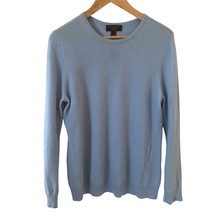 Charter Club Women 100% Cashmere Sweater Blue L Quiet Luxury Preppy Old ... - $427.61 MXN