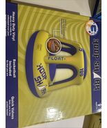 Swimming pool basketball hoop sat by hoop shark orange/blue NIB - $34.25
