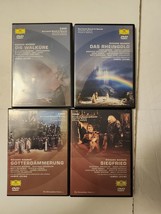 Lot Richard Wagner DVD Die Walkure, Siegried, Gotterdammerung, Das Rheingold GUC - £23.30 GBP