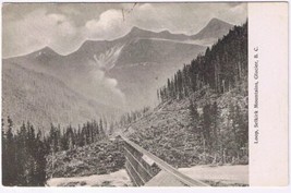 Postcard Loop Selkirk Mountains Glacier BC Canadian Rockies Thomson Stationery - £6.99 GBP
