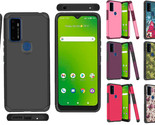 TP Glass / Shockproof Cover Case For Cricket Dream 5G / At&amp;t Radiant Max... - $9.36+