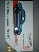 Hot Wheels ID 70 Ford Escort RS1600 Limited Edition 1/64 Series 1 New Se... - £7.49 GBP
